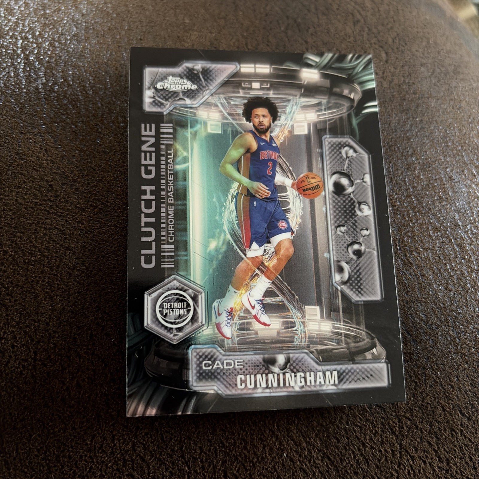 2025-26 Topps Chrome Cade Cunningham Clutch Gene #CG-18 Pistons