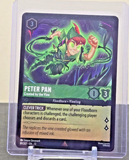 Disney Lorcana - PETER PAN - Created by the Vine - Rare Foil 89/207