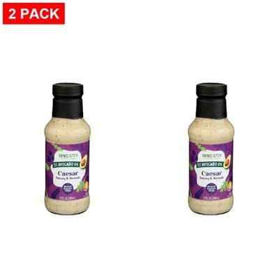 2 Pack - Sprouts Caesar Dressing With Avocado Oil 10 fl oz