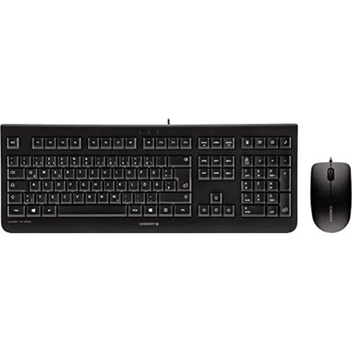 CHERRY DC 2000, Kabelgebundenes Tastatur-Maus-Set, EU-Layout (QWERTY), Plug & Pl - Afbeelding 1 van 3