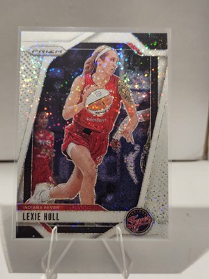 2024 Panini Prizm WNBA Lexie Hull White Sparkle #16 Indiana Fever SSP Fever 