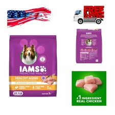 IAMS Proactive Health Healthy Aging Adult Dry Dog Food for Mature and Senior ...