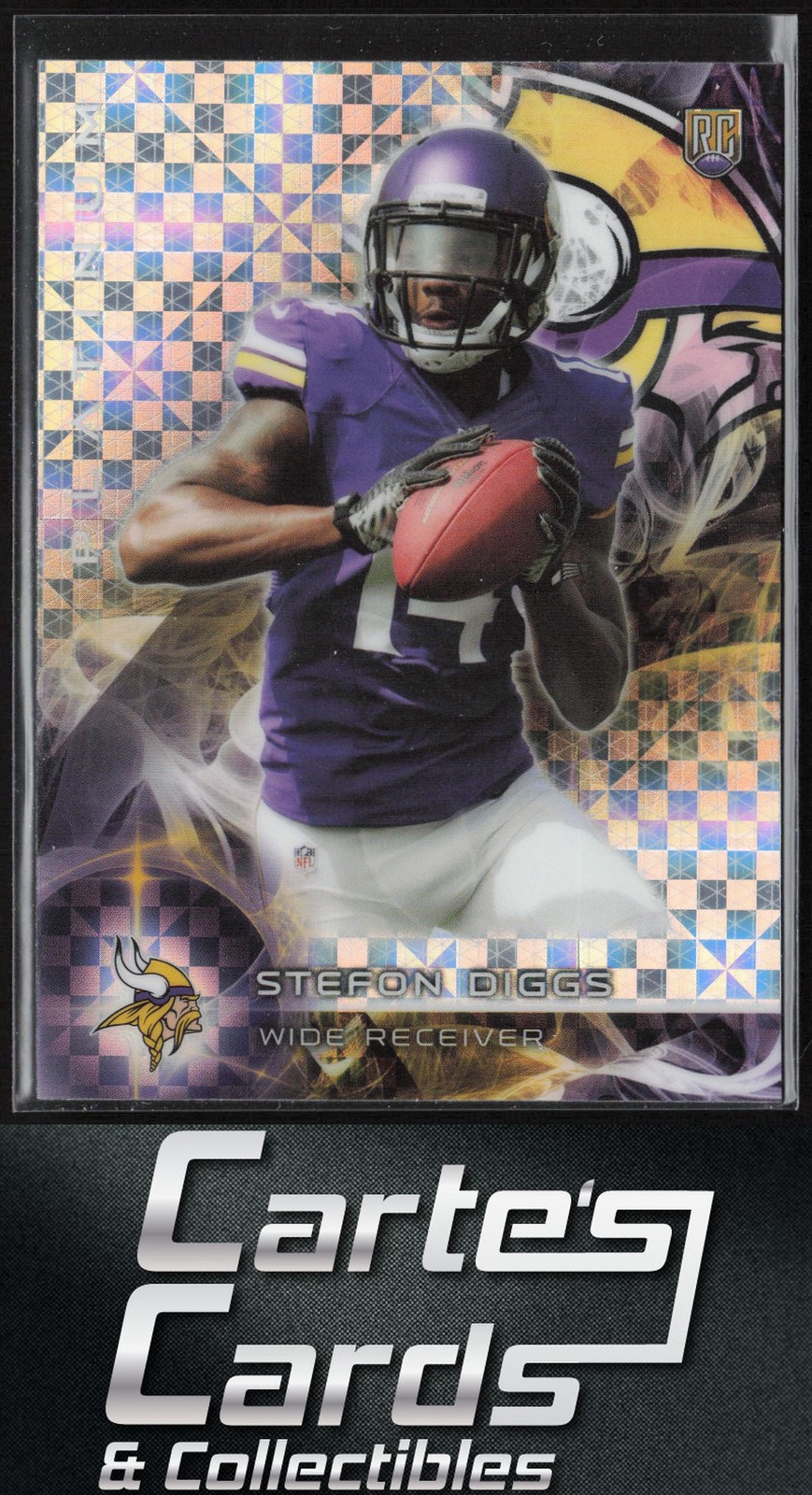 Stefon Diggs 2015 Topps Platinum #141 Rookie XFractors Minnesota Vikings RC