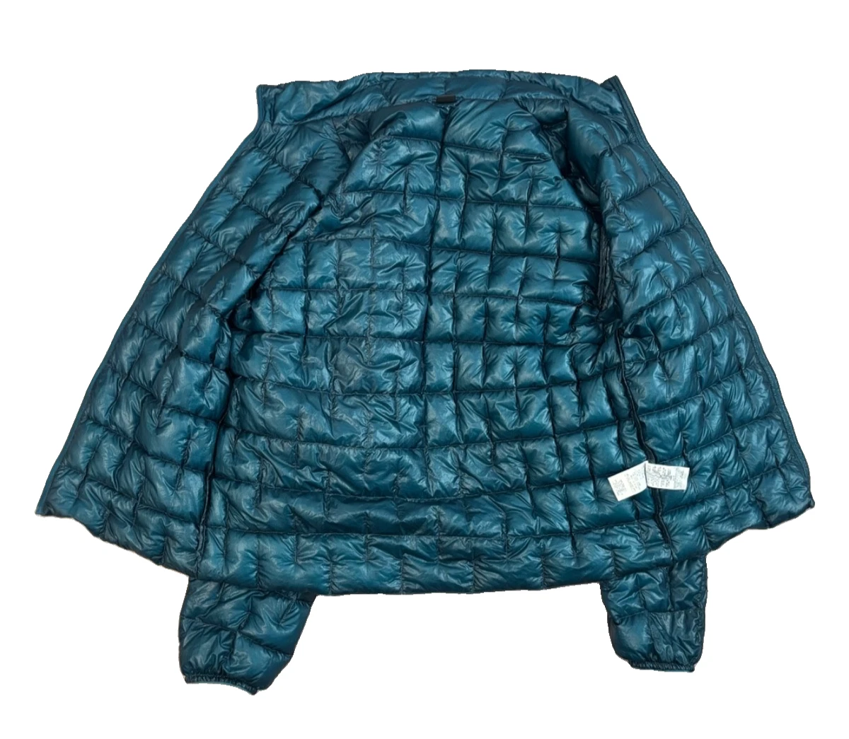 Montbell Plasma 1000 fill Down Jacket Men Medium Blue Ultralight 4.6 oz Puffer image 6
