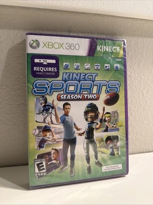Kinect Sports: Season Two (Xbox 360, 2011) New Sealed