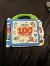 LEAPFROG Learning Friends 100 Words Bilingual Spanish English Electronic Book