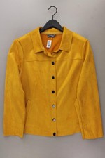 ✅ Samoon by Gerry Weber Jacke in Wildlederoptik senfgelb für Damen Gr. 44, XL ✅