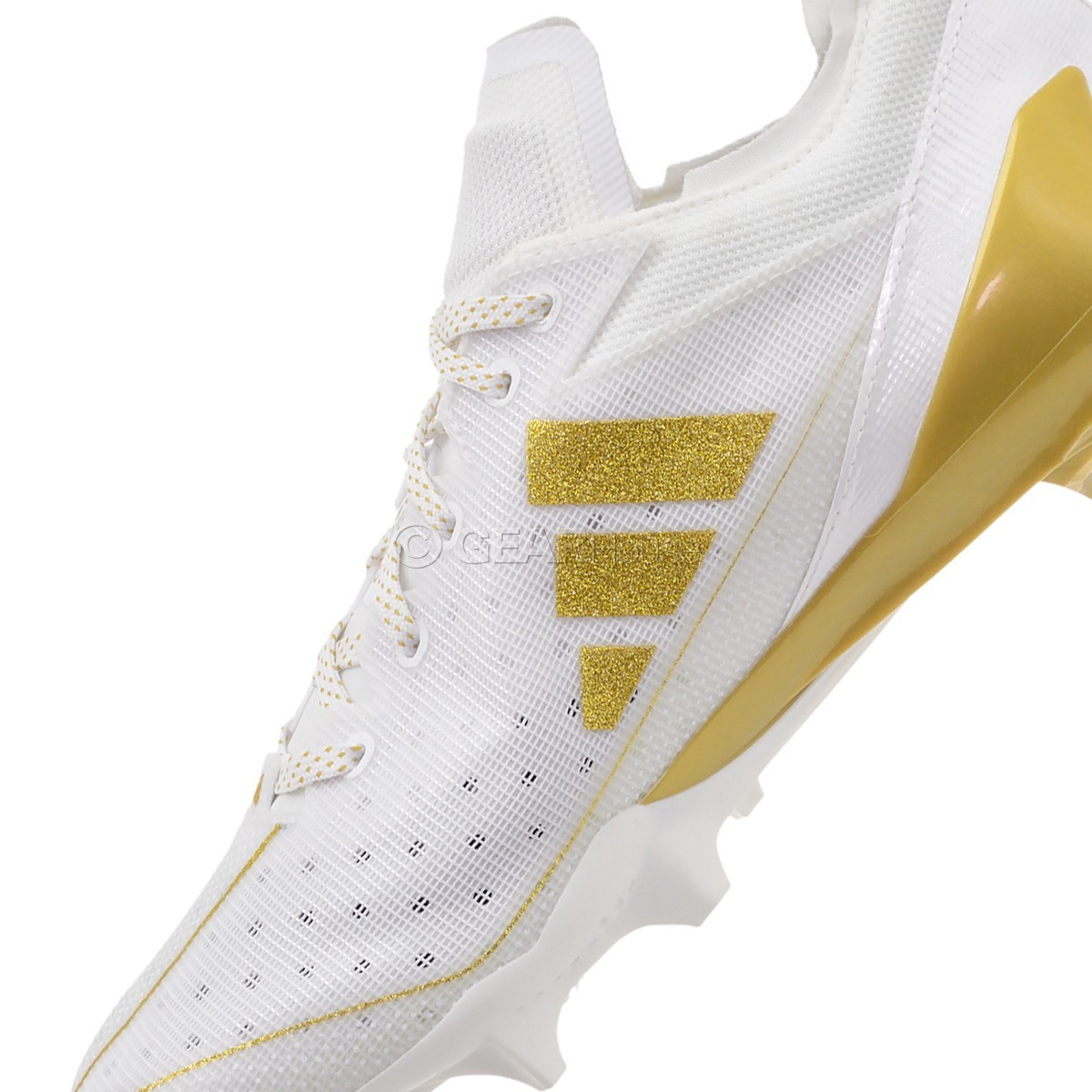 Adidas Adizero Electric Mens Football Cleats, White / Metallic