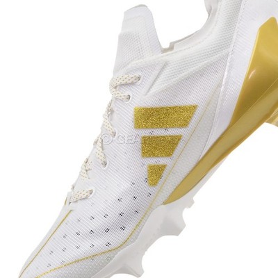 Adidas Adizero Electric Mens Football Cleats, White / Metallic