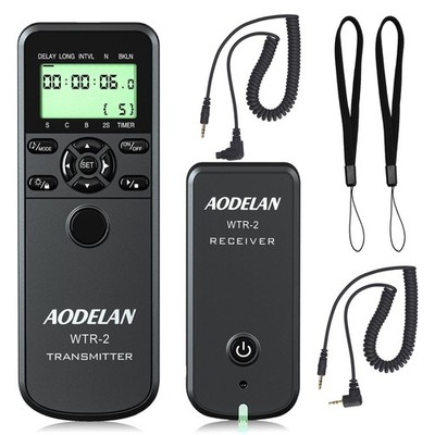 Wireless Shutter Release Timer Remote Control for Canon EOS R, ROS RP, EOS RA...
