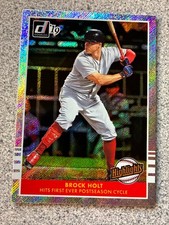 2019 Donruss #H11 Brock Holt Highlights Rapture