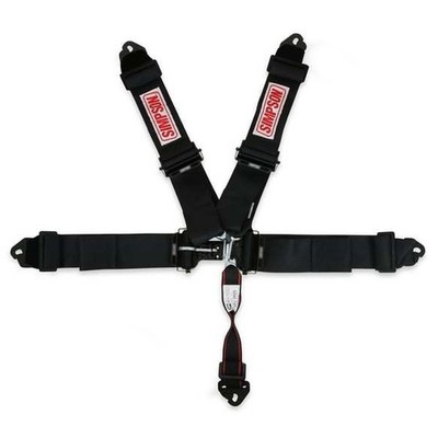SIMPSON SAFETY Harness 5pt LL Pull-Down 3in Lap & Shoulder 13LD5WC