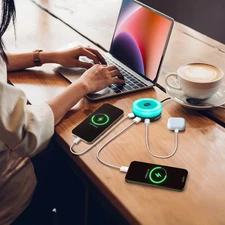 15-Watt 4-in-1 Wireless Charging Hub _