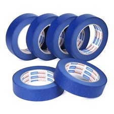 ADHES Blue Painters Tape, 6 Rolls x 0.94 Inch x 60 Yards Blue Masking Tape