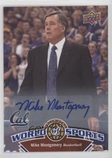 2010 Upper Deck World of Sports Auto Mike Montgomery #352 Auto 7xr
