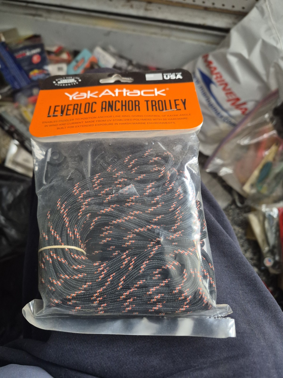 Leverlock Deluxe Anchor Trolley Ams-1003
