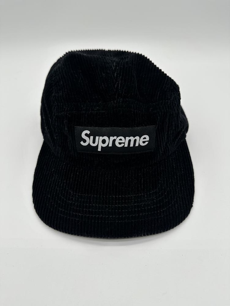 帽子 24FW Supreme Corduroy Camp Cap black Supreme Corduroy Camp Cap (FW24) - $58