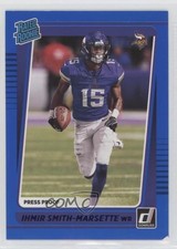 2021 Panini Donruss Rated Rookie Press Proof Blue Ihmir Smith-Marsette #291 04qn