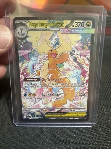 Pokémon Mega Dragonite EX SIR 290/217: Ascended Heroes -Pack Fresh- NM