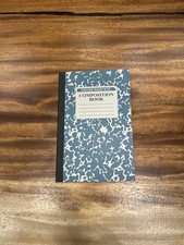 College Ruled Composition Book   9/32  