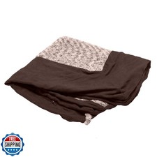 Furhaven Replacement Dog Bed Cover Two-Tone Faux Fur and Suede L Shaped Chais...