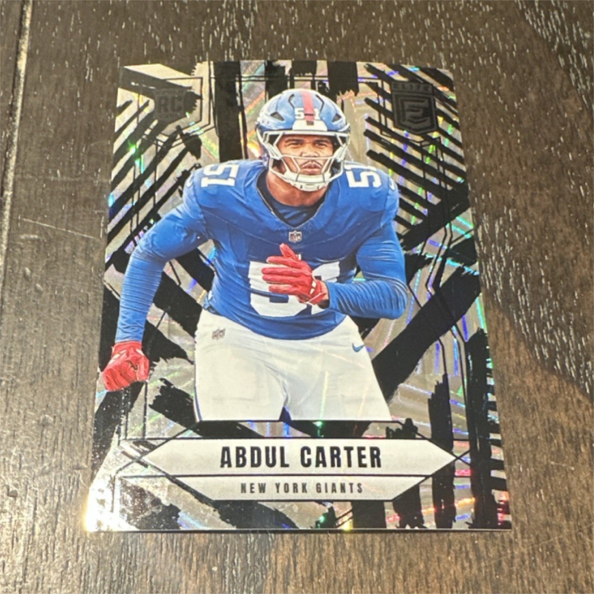 2025 Panini Donruss Elite Abdul Carter Rookie #111 Razzle Dazzle SSP case hit