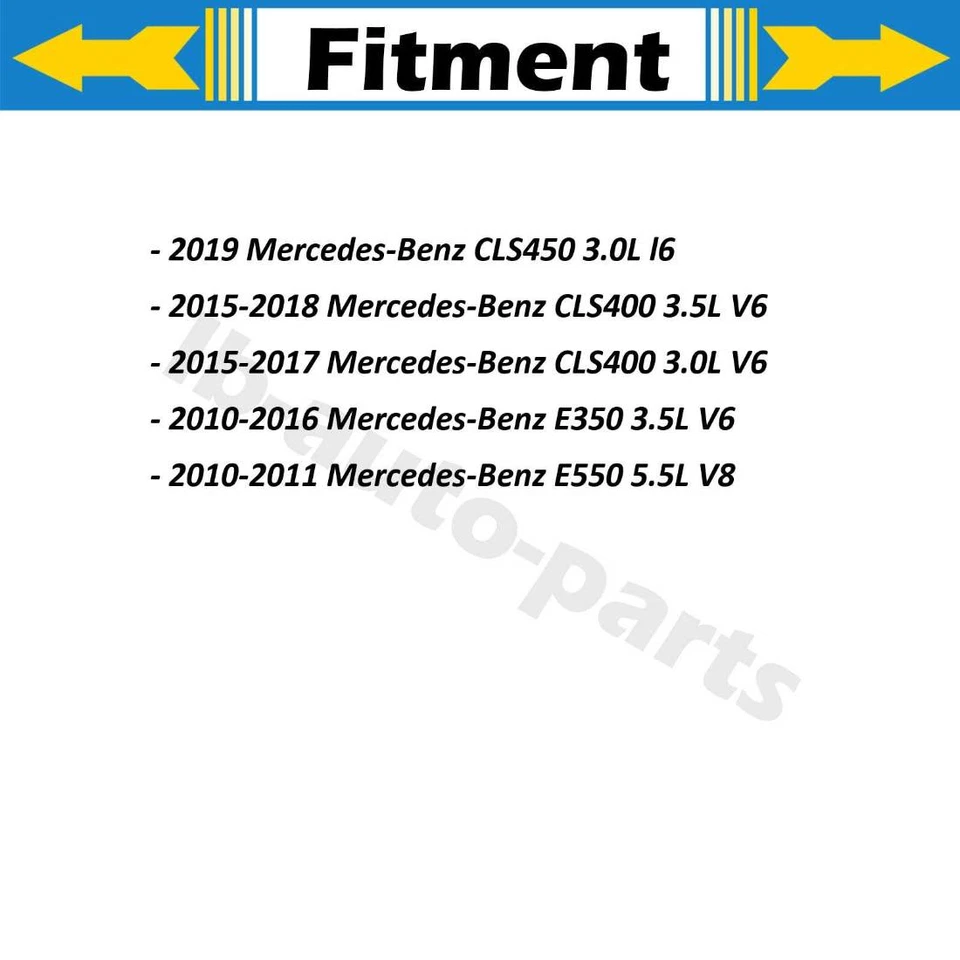 4x Manguera de freno Dorman línea delantera trasera para Mercedes-Benz CLS400 2015-2018 Foto 2 de 4