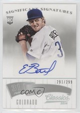 2014 Panini Classics Significant Signatures Silver 291/299 Eddie Butler Auto no9
