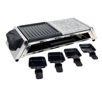 Raclette Gent FüR 8 Personen Mit Grillplatte Und HeißEm Stein Syntrox Germany