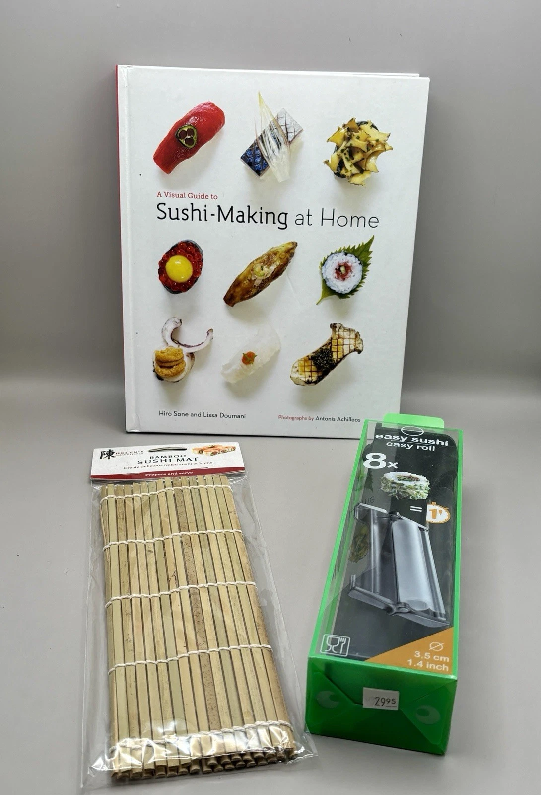 Easy Sushi Set Easy Roller Bamboo Mat Visual Guide To Sushi At Home Book
Opens in a new window or ta
