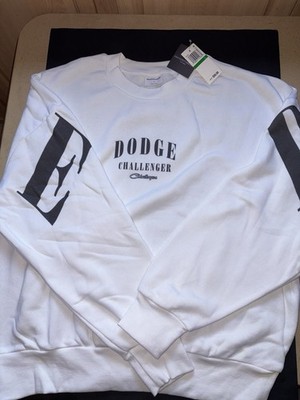 Dodge Challenger Sweatshirt Licensed Mopar Size Large NWT Grayson Threads 