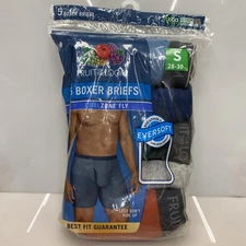 Fruit of the loom 5-pack boxer briefs Size S - 100% Cotton