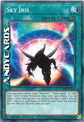 SKY IRIS   (Himmelsiris)   Common   LEDD ENC13   1Ed   YUGIOH!   ANDYCARDS