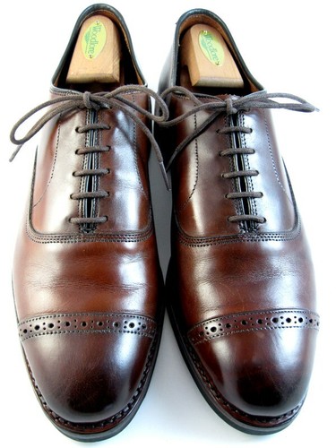 Oxfords 9.5 D Dark Chili DAINITE SOLES 
