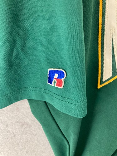 Russell Athletic Mens Jersey 50 Green Methodist 35 VINTAGE USA MADE - Picture 2 of 9