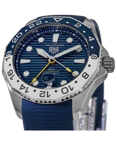 New Tag Heuer Aquaracer Professional 300 Blue Dial Men's Watch WBP2010.FT6198 - Afbeelding 2 van 3