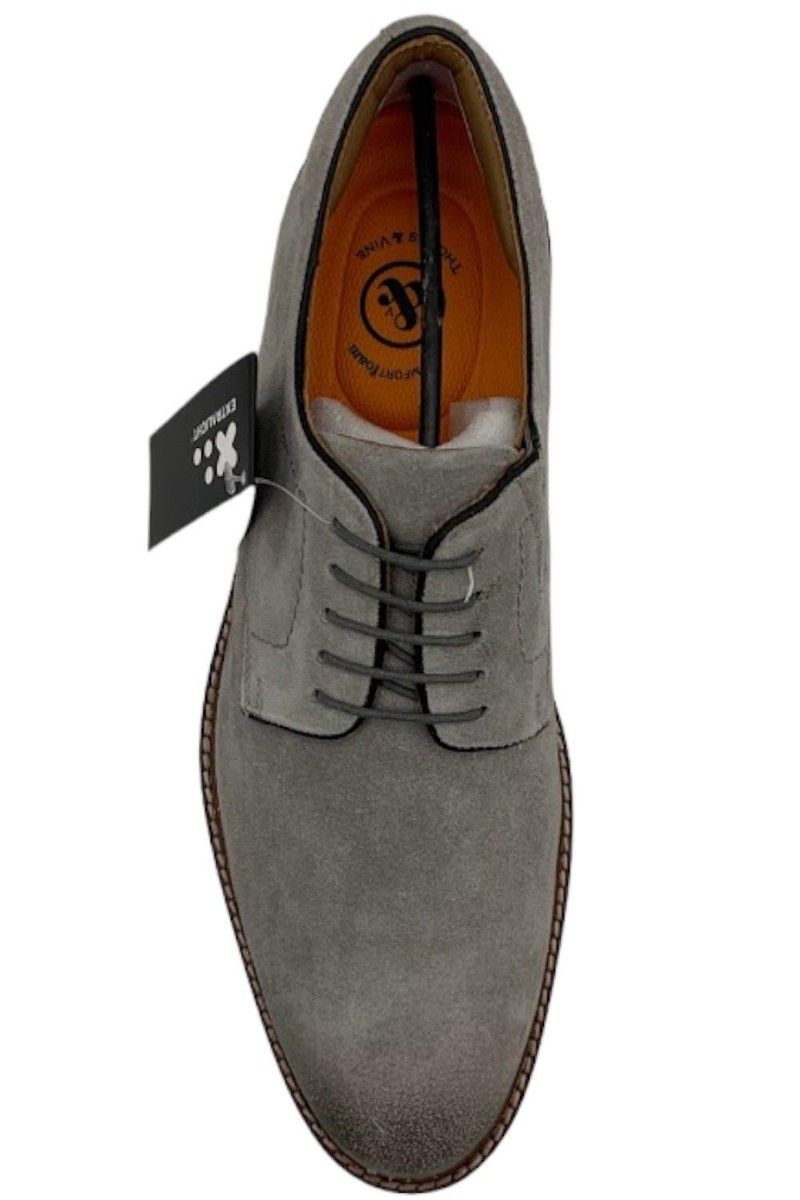 Thomas and Vine Seneca Plain Toe Derby Shoes Grey | eBay display picture 1