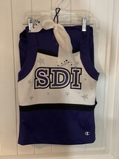 Youth Large Dance/Cheer Outfit With Top Bottom Bow.