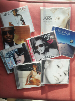 Usher; Lady Gaga; J. Lopez; M. Carey; Sarah Connor; de Burgh; David Guetta