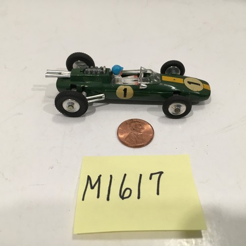 Vintage Corgi Toys LOTUS CLIMAX FORMULA I British Racing Green Racecar Very Good - Picture 9 of 9