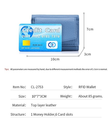 Leather Purses Coin Purses Wallet Coin Bags Pouches Card Holders Gifts For Her - Picture 5 of 13
