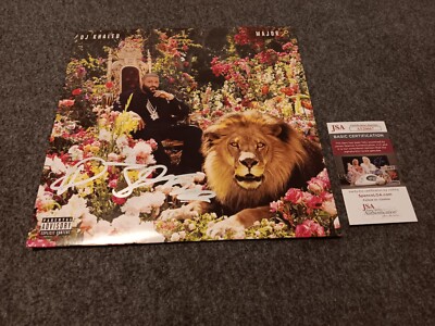 Dj Khaled Signed Major Key Vinyl Album Jsa We The Best Rap Hip Hop