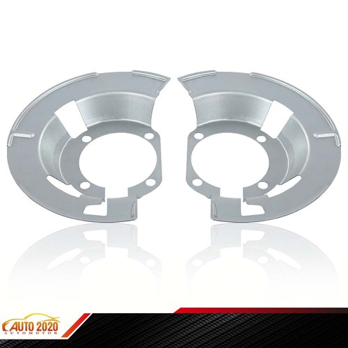 FRONT BRAKE DUST SHIELD LEFT & RIGHT SIDE New Fit For 0002 Dodge Ram