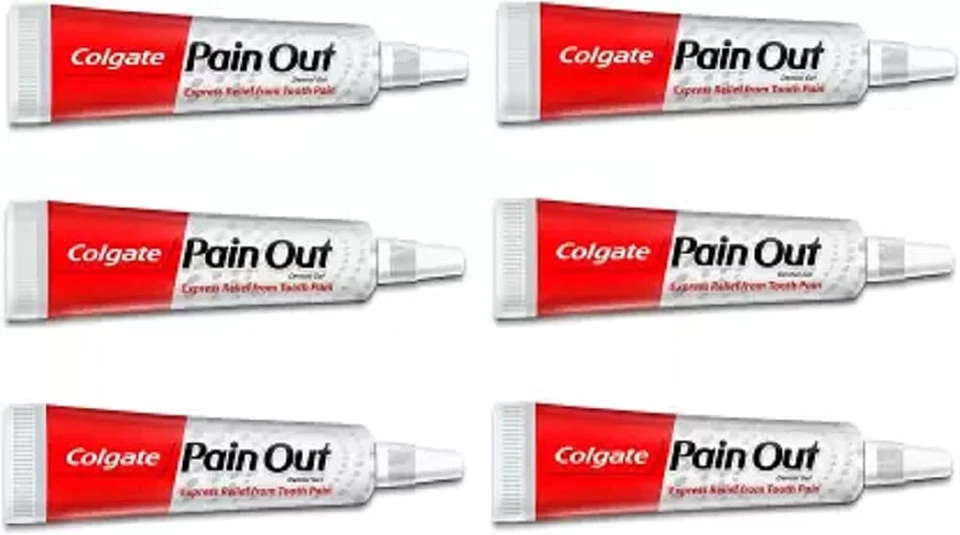 Natürliches Colgate Pain Out Zahnfleisch Zahnschmerzen Zahnschmerzlinderungsgel Nelkenöl Eugenia - Bild 2 von 4