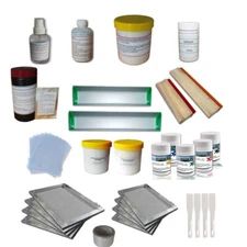 Screen Printing Materials Kit T-Shirt Printing Package Printing Squeegee DIY