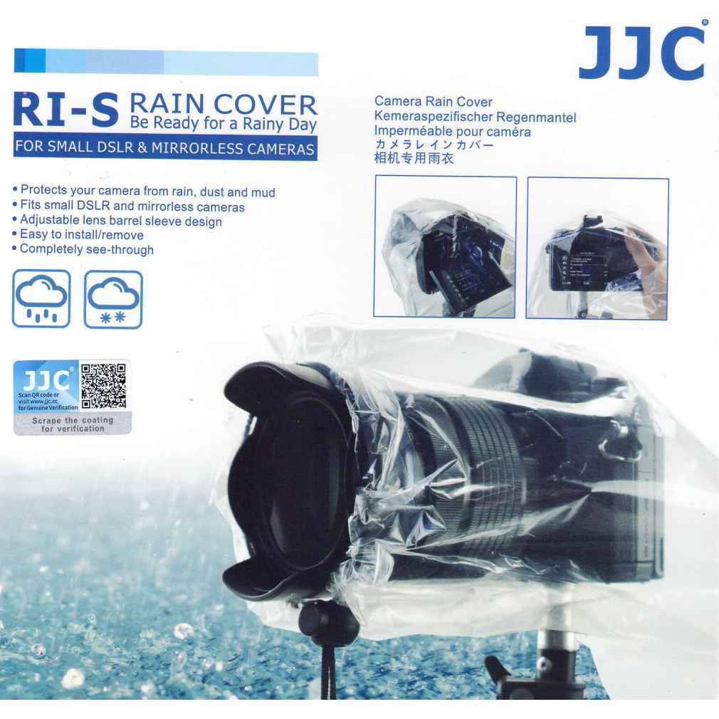JJC RI-S Camera Rain Cover protector antipioggia
