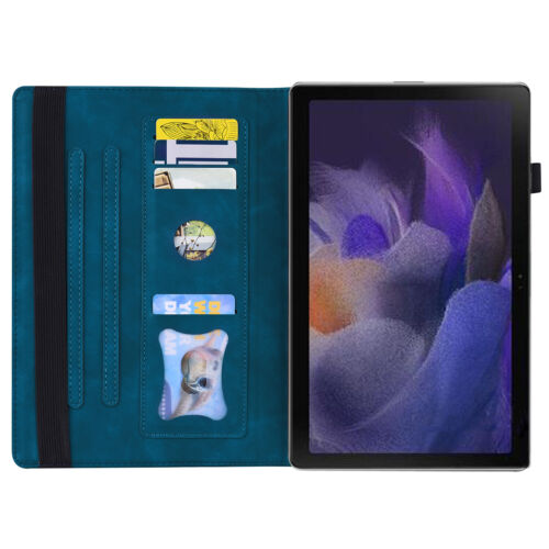 For Samsung Galaxy Tab A9 8.7" X110 A9 Plus 11" Leather Wallet Card Tablet Case - Picture 3 of 53
