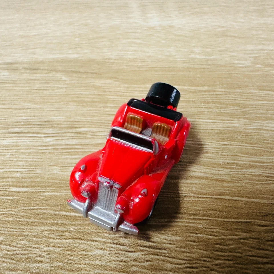 Micro Machines Galoob Miniature 1950s 50s MG TF Convertible Red Black - Image 2 of 4