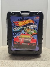 Lot Of 86 1/64 Scale Misc Diecast Cars With Hot Wheels Rolling Carrier Case