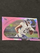 2021 Panini Playoff BEHIND THE NUMBERS PINK PRIZM Julio Jones #BTN-JJO